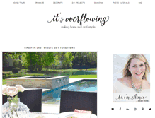 Tablet Screenshot of itsoverflowing.com